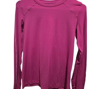 Mondetta Raspberry Crew Neck Performance Top